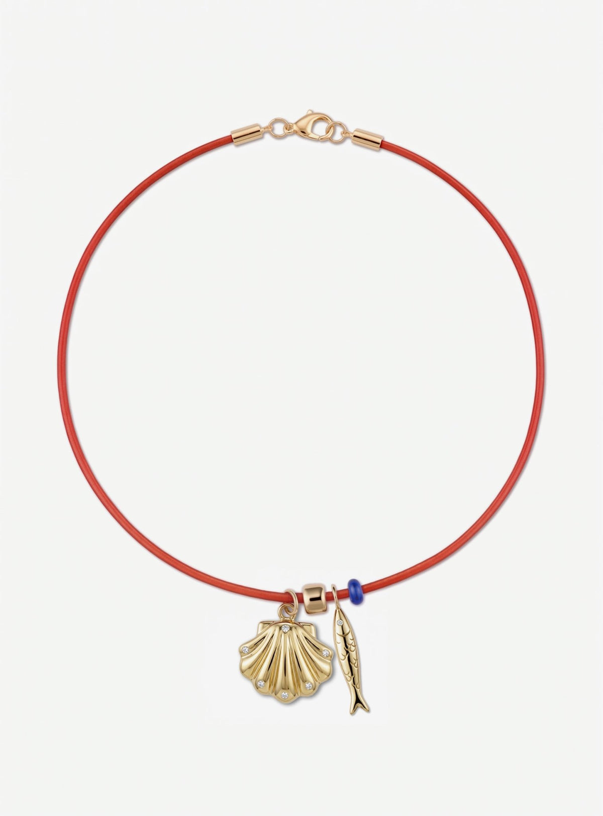 THE CORSICA NECKLACE / RED - The Fête