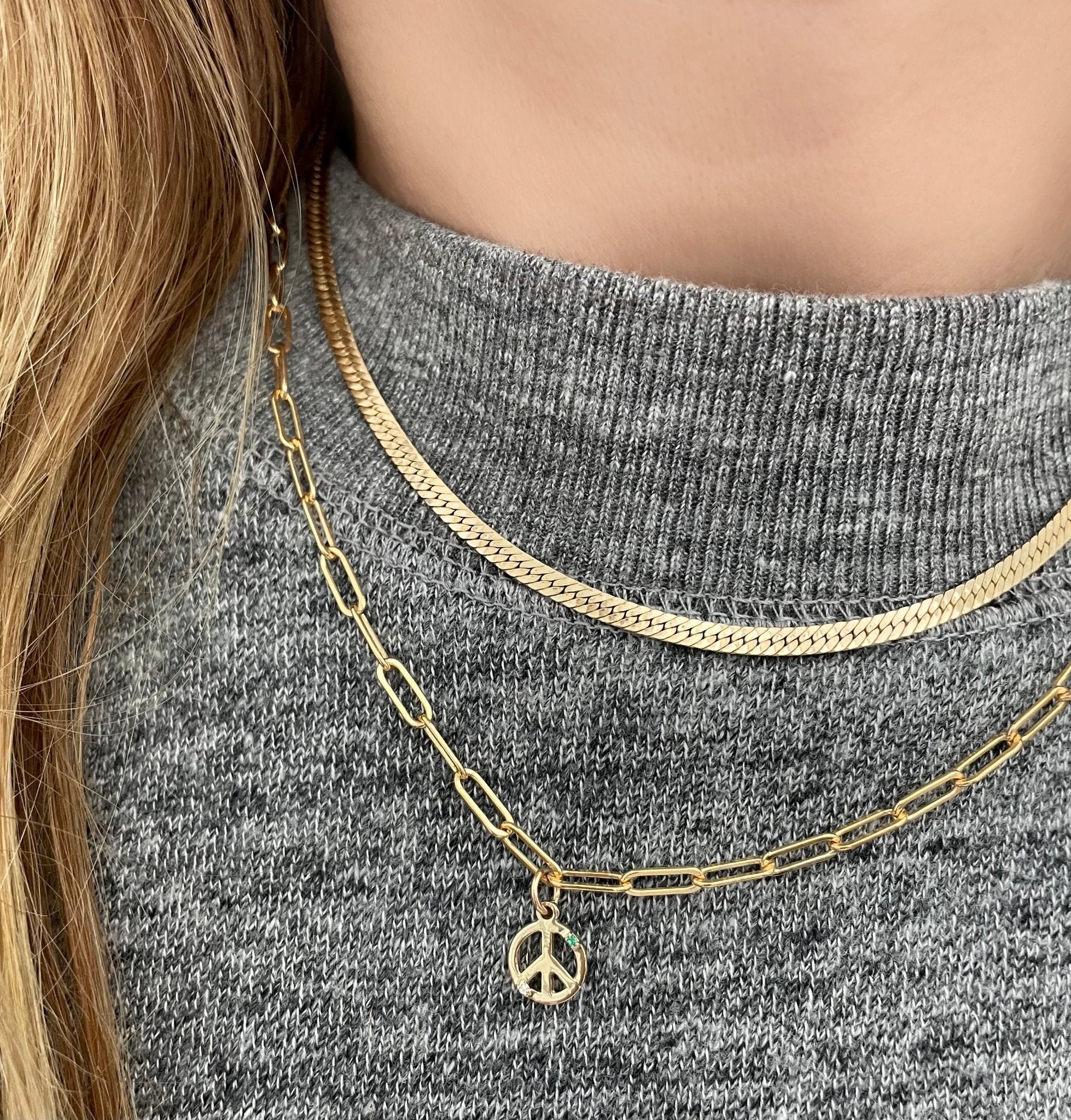 THE LONG LINK NECKLACE - The Fête