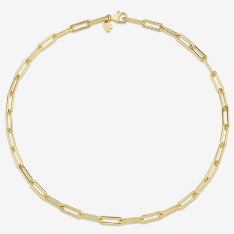 GOLD-FILLED CHUNKY CHAIN NECKLACE