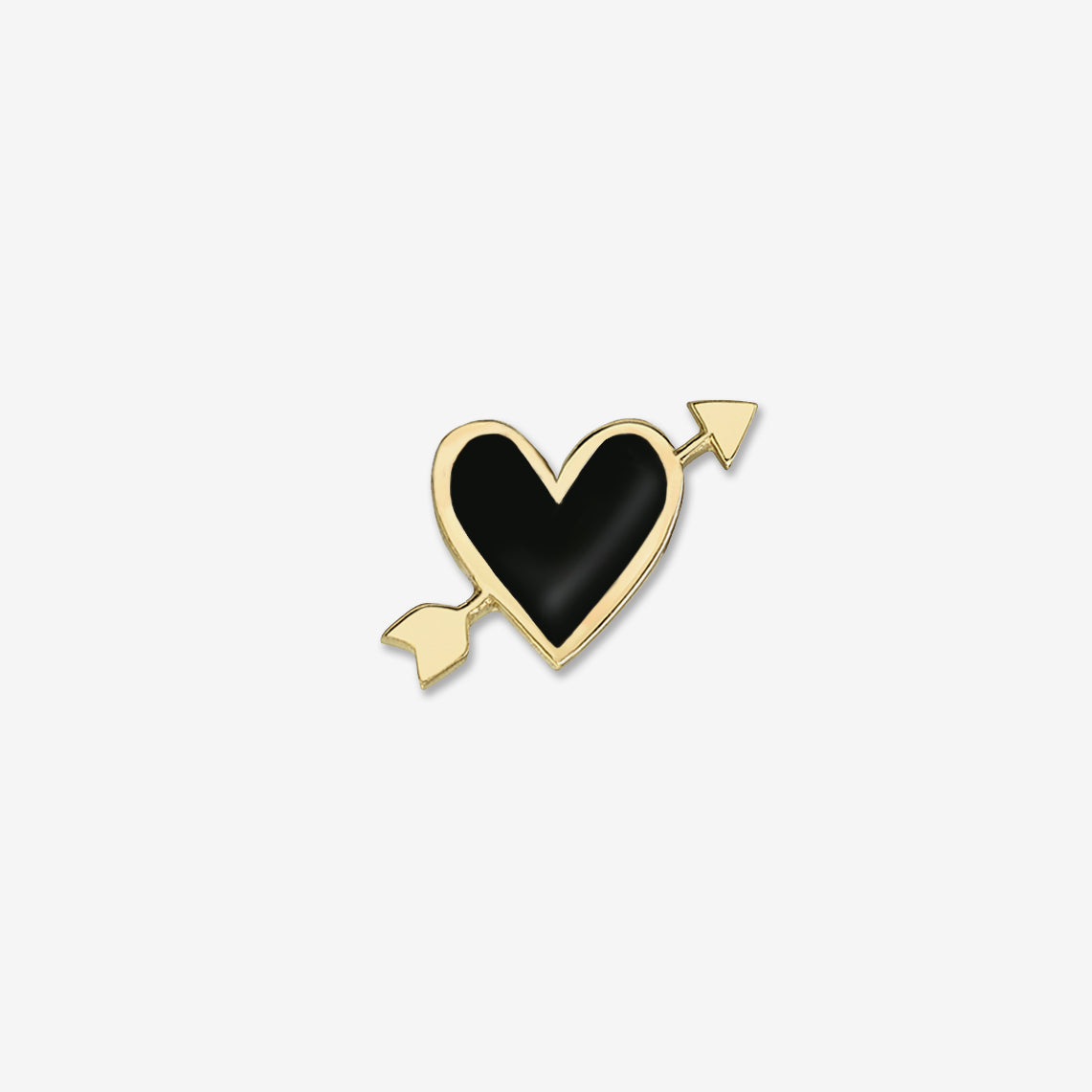 Cupid Heart Stud