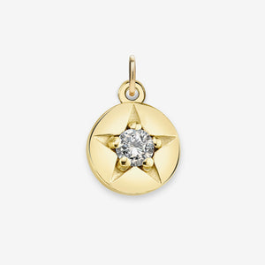 WHITE TOPAZ (APRIL) CHARM