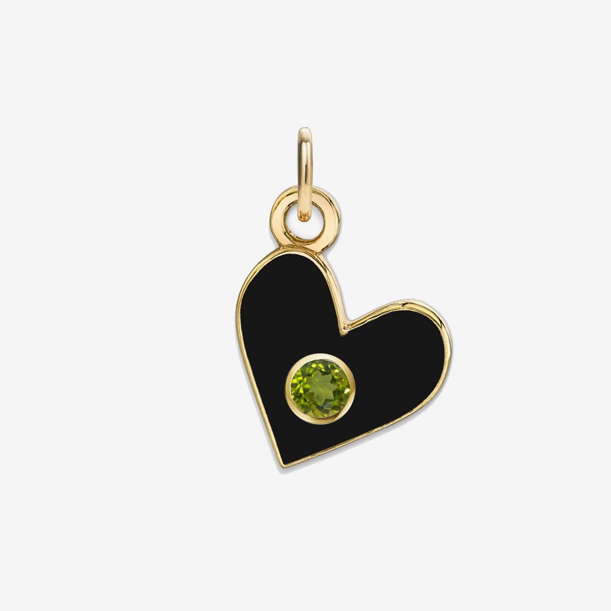 Peridot Birthstone Charm
