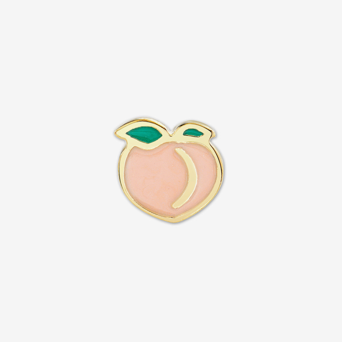 Peach Earring Stud