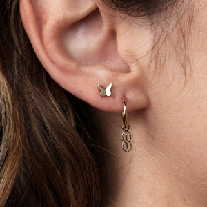 THE COOL "S"  EARRING