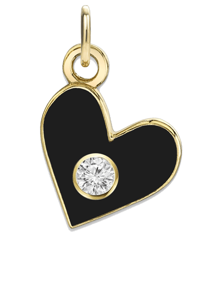 BIRTHSTONE HEART CHARMS - The Fête
