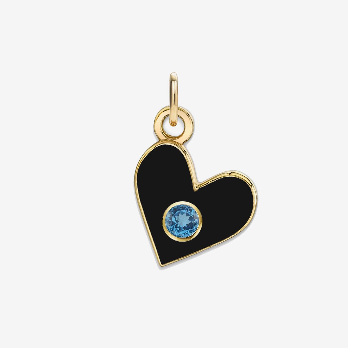 BIRTHSTONE HEART CHARMS - The Fête