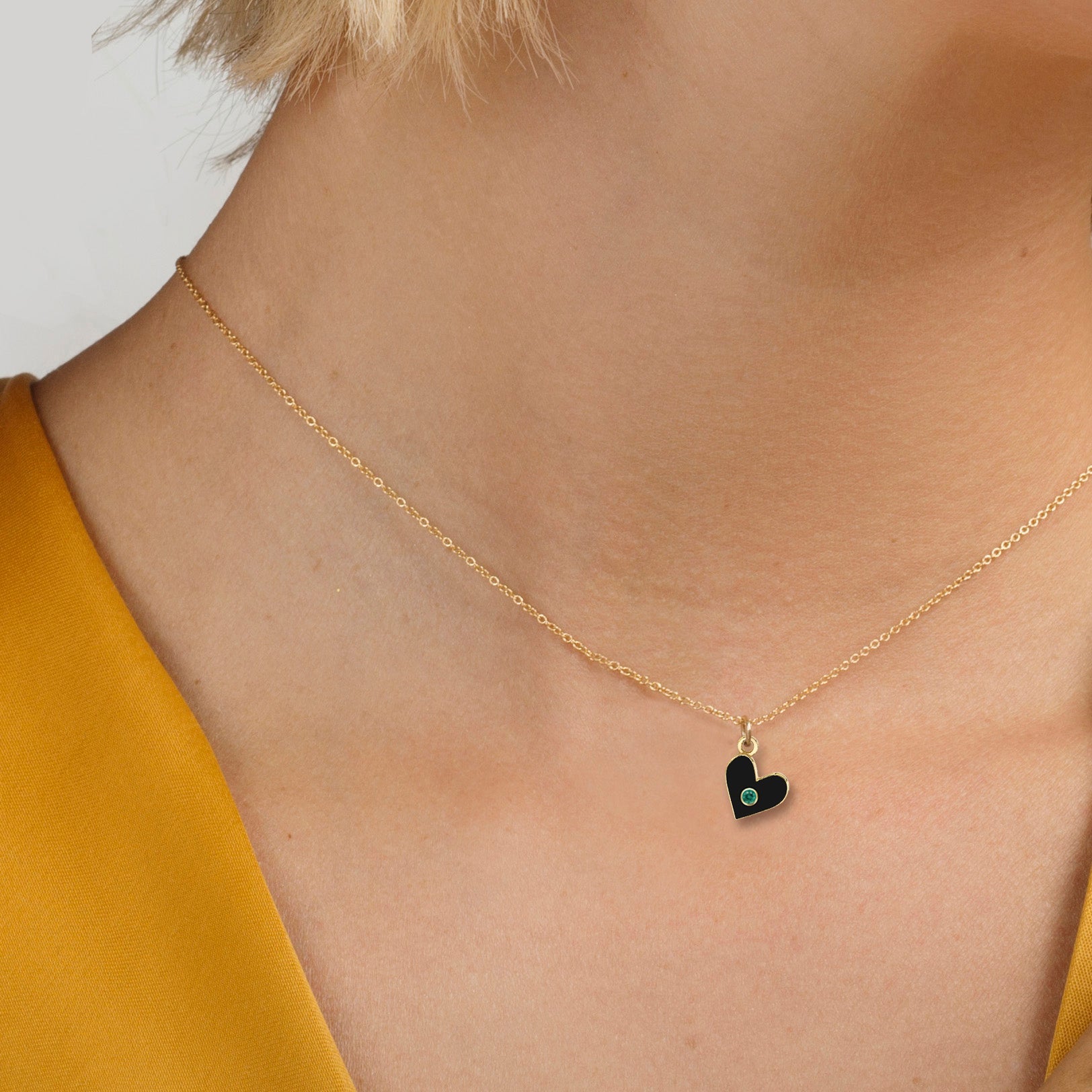 BIRTHSTONE HEART CHARMS - The Fête