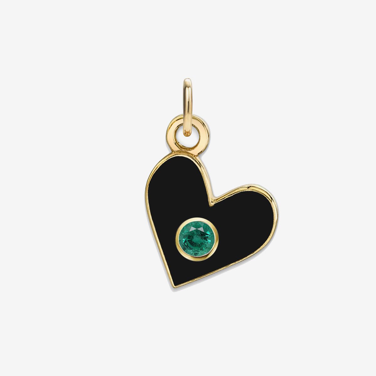 BIRTHSTONE HEART CHARMS - The Fête