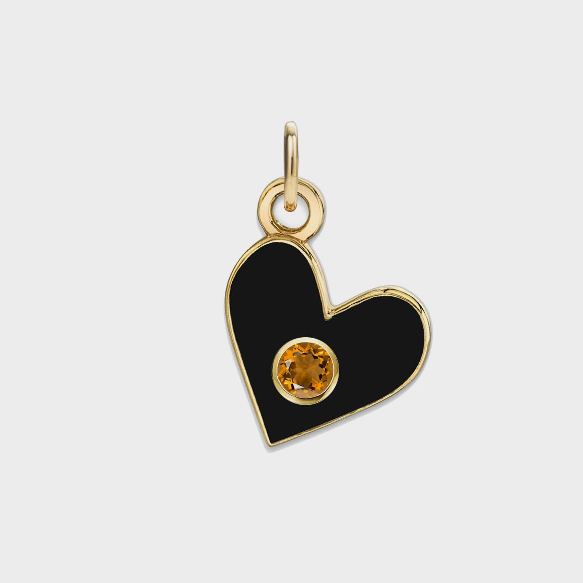 BIRTHSTONE HEART CHARMS - The Fête