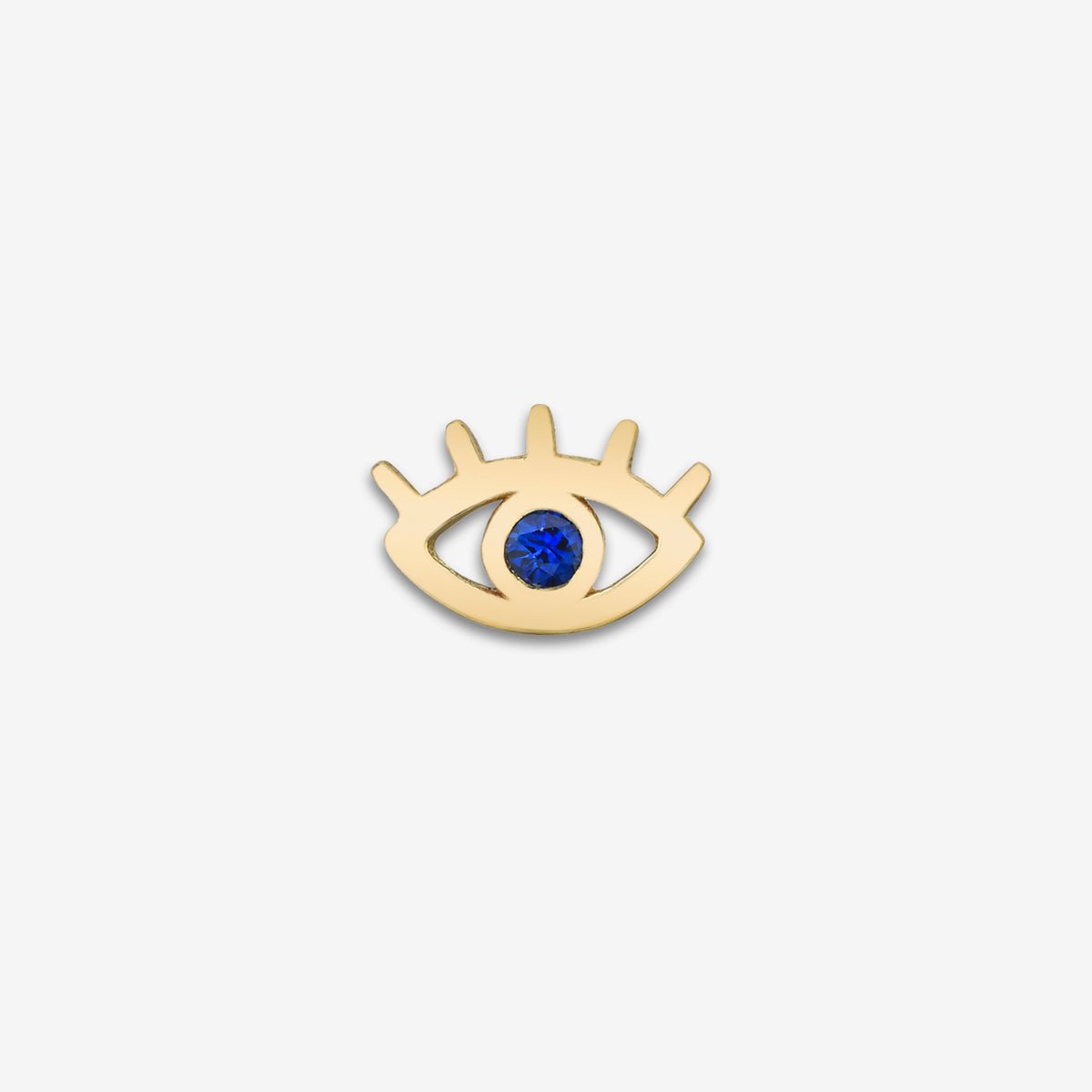 EVIL EYE STUD / SAPPHIRE - The Fête