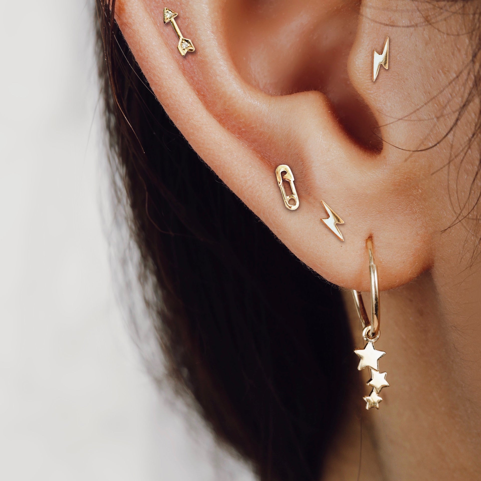 SHOOTING STAR EARRINGS - The Fête